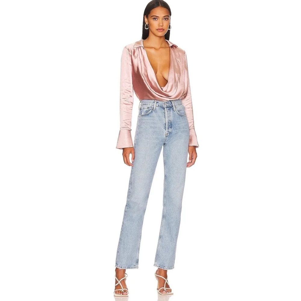 Remi x Revolve Size XS brand new pink blouse